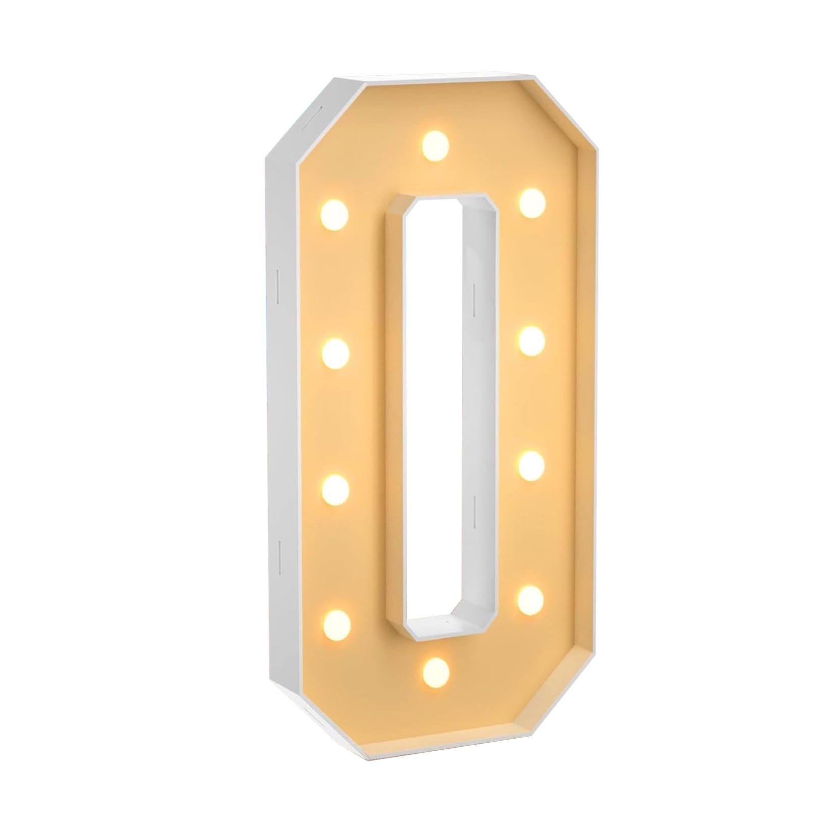 Duży namiot imprezowy z cyfrą 0 LED, olbrzymia mozaika, piankowa tablica, ramka na urodziny, ślub, ukończenie szkoły, rocznicę, tło, 120 cm