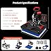 MAIKESUB Heat Press Machine 12 x 15 Inch 8 in 1 Heat Press Sublimation Machine 360°Rotation Away Shirt Printing Machine Heating Multifunction Heat Press Transfer Machine for DIY T-Shirts Cap Mugs