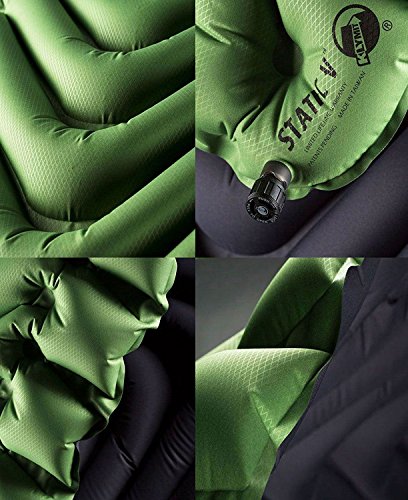 Klymit Static V Inflatable Sleeping Pad For Camping, Lightweight Hiking And Backpacking Air Bed #TOP2