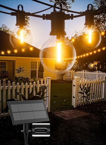 Zuske Solar String Lights Outdoor Waterproof 50FT with USB Port