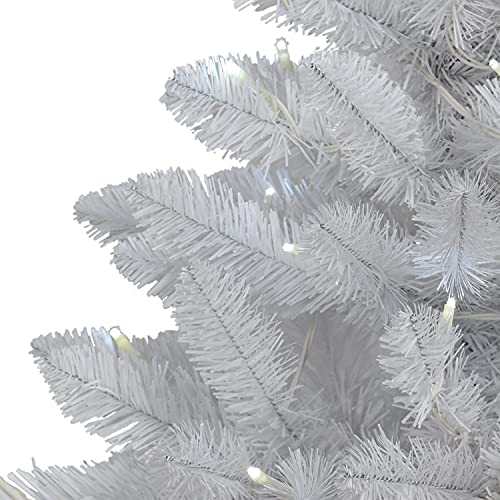 Puleo-International-Pre-Lit-2-Table-Top-Artificial-Christmas-Tree-with-35-Lights-in-Blue-Sac-White Puleo International Pre Lit 2 Table Top Artificial Christmas Tree with 35 Lights in Blue Sac White