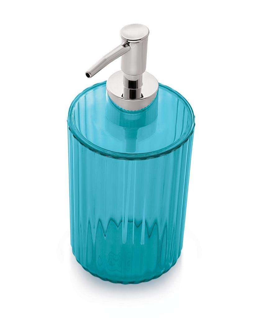 Nimbose® Liquid Soap Dispenser for Bathroom Set of 2, Refillable Hand Soap Dispenser, Unbreakable Plastic Handwash Bottles for Kitchen, Wash-Basin & Bathroom (Mixed Colors, Set of 2) 3