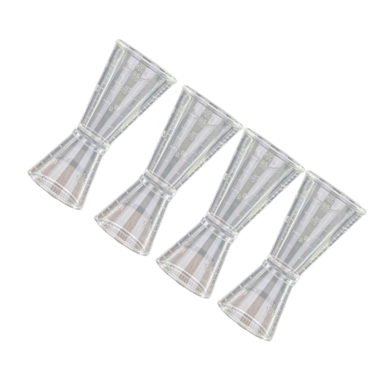 Ciieeo Juego De 3 Medidores De Onzas Precisos Vaso Medidor Doble Para Herramienta Para Medir Cócteles Juego De Herramientas De Barra 4 Piezas X 3