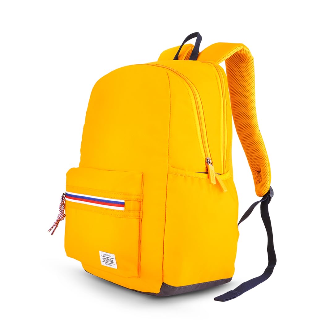 American Tourister Carter, 28L Volume College And Office Laptop Backpack With Front Organizer And Spacious Interiors For Men & Women - Cadmium, Orange (B0D97WLRH2) Amazon Price History, Amazon Price Tracker