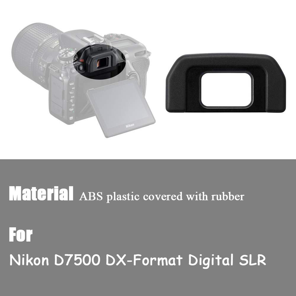 Amazon.com : D7500 Viewfinder Eyecup Eyepiece DK28 for Nikon D7500