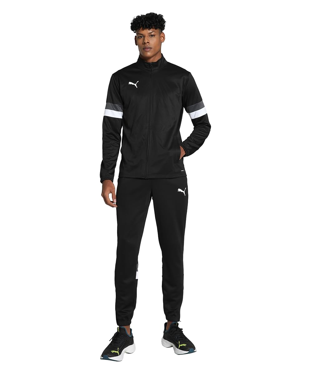 PUMA mens teamRISE Tracksuit XL PUMA Black-PUMA Black