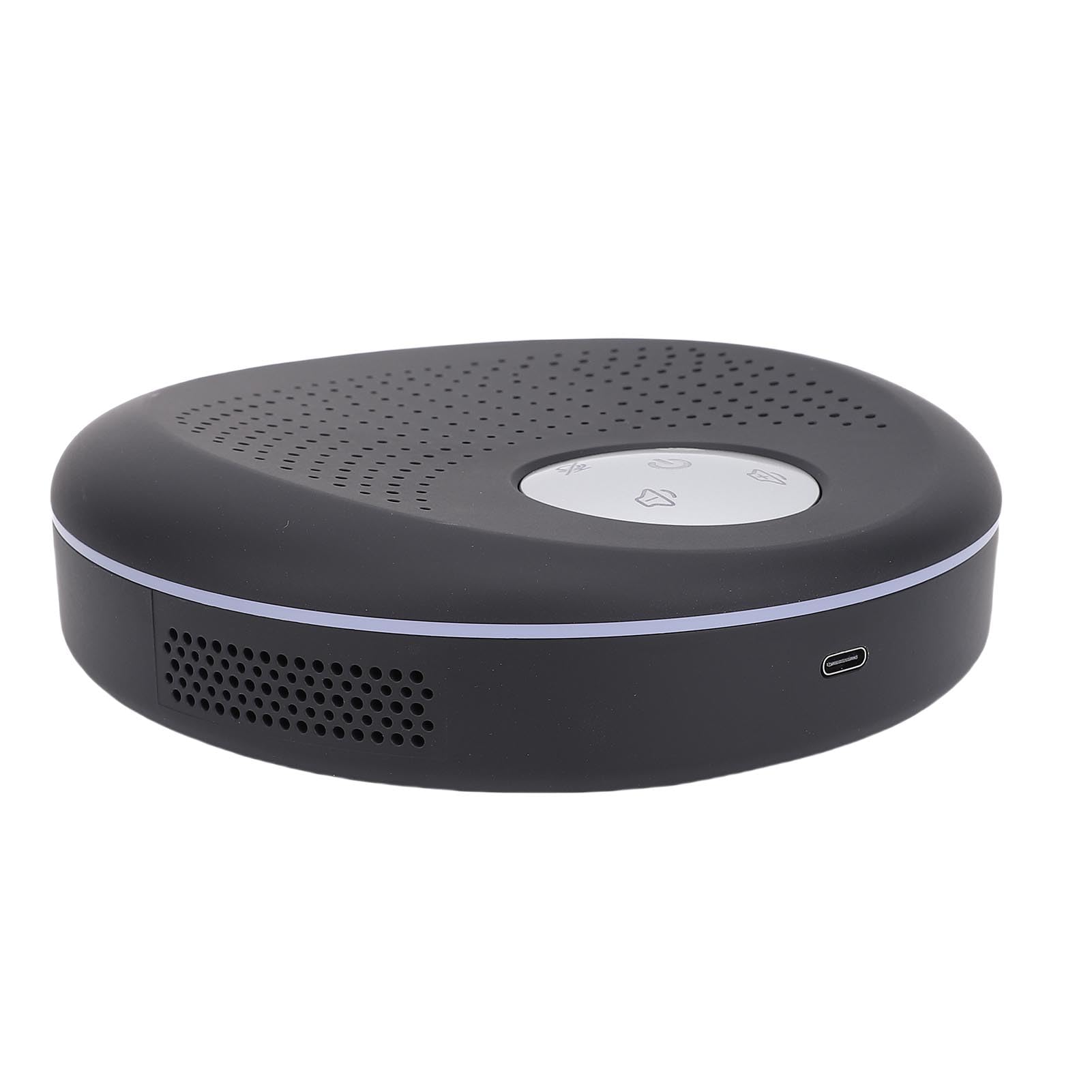 Jiawu Altoparlante USB, Altoparlante della Conferenza Portatile, Pickup Vocale Migliorato a 360 °, Riduzione del Rumore, qualità del Suono Eccezionale, Altoparlante per PC Desktop