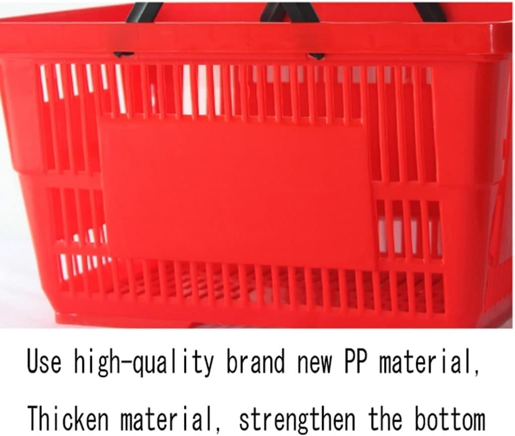 Cesta de Picnic de Material PP para Exteriores, Cesta portátil para Compras de supermercado, Cesta para Guardar Juguetes Infantiles para el hogar