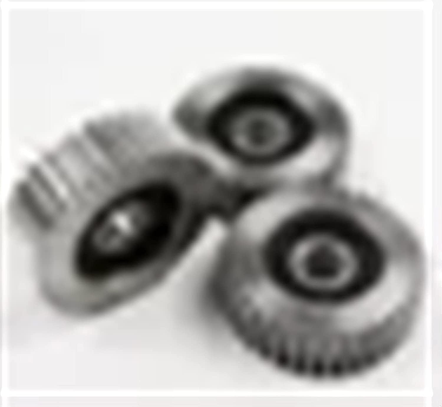 Ritzelradsatz,Ritzel Motorgetriebe, Metallritzel-Motorradsatz Ersatzteile, Motorritzel 3 Teile/LOS Durchmesser: 47,5 mm 36 Zähne - Dicke: 12 mm Stahlgetriebe for Elektrofahrzeuge