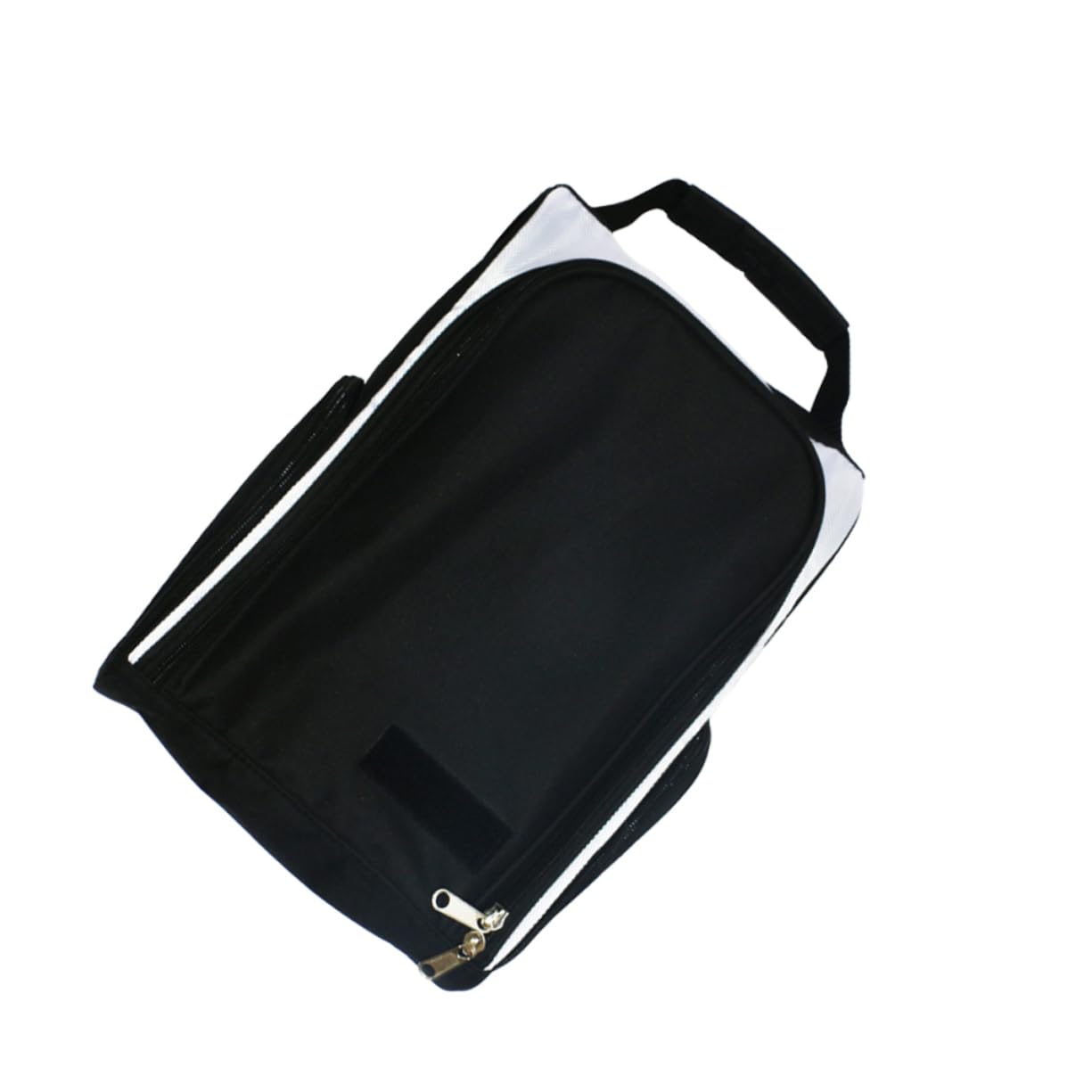 BRIGHTFUFU Golf Shoe Bag Blue Zipper Shoe Pouch for Outdoor Dust Bags for Shoes Golf Valuables Pouch Nylon Material Easy to Carry