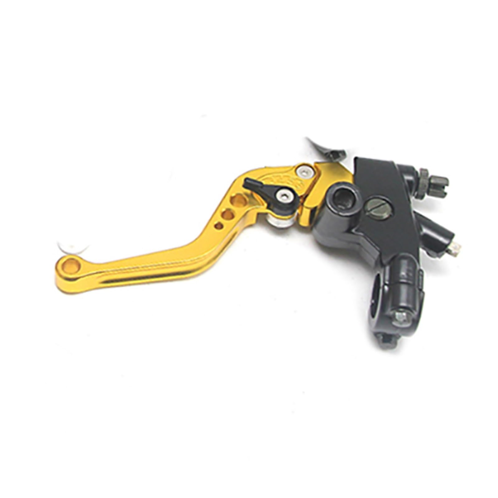 TINGYUS Motorbike Brake Lever 7/8" 22mm Motorcycle Clutch Brake Master Cylinder Reservoir Levers Kit Fluid Set(Clutch g)