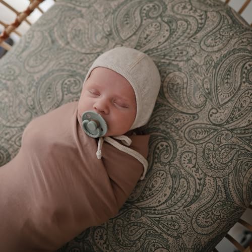 Image of FRIGG Natural Rubber Baby Pacifier 6-Pack Endless Sea | Made in Denmark | BPA-Free (6-18 Months)