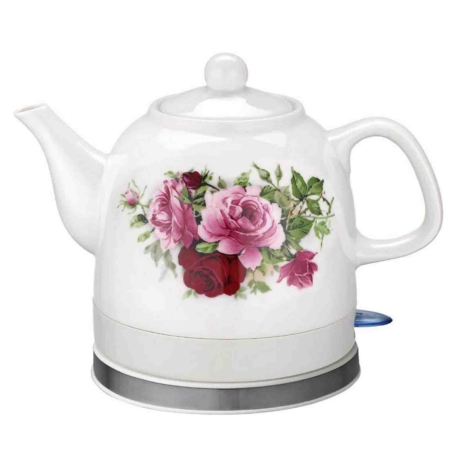 Ceramiczny czajnik elektryczny, bezprzewodowy, 1,2 l, 1200 W