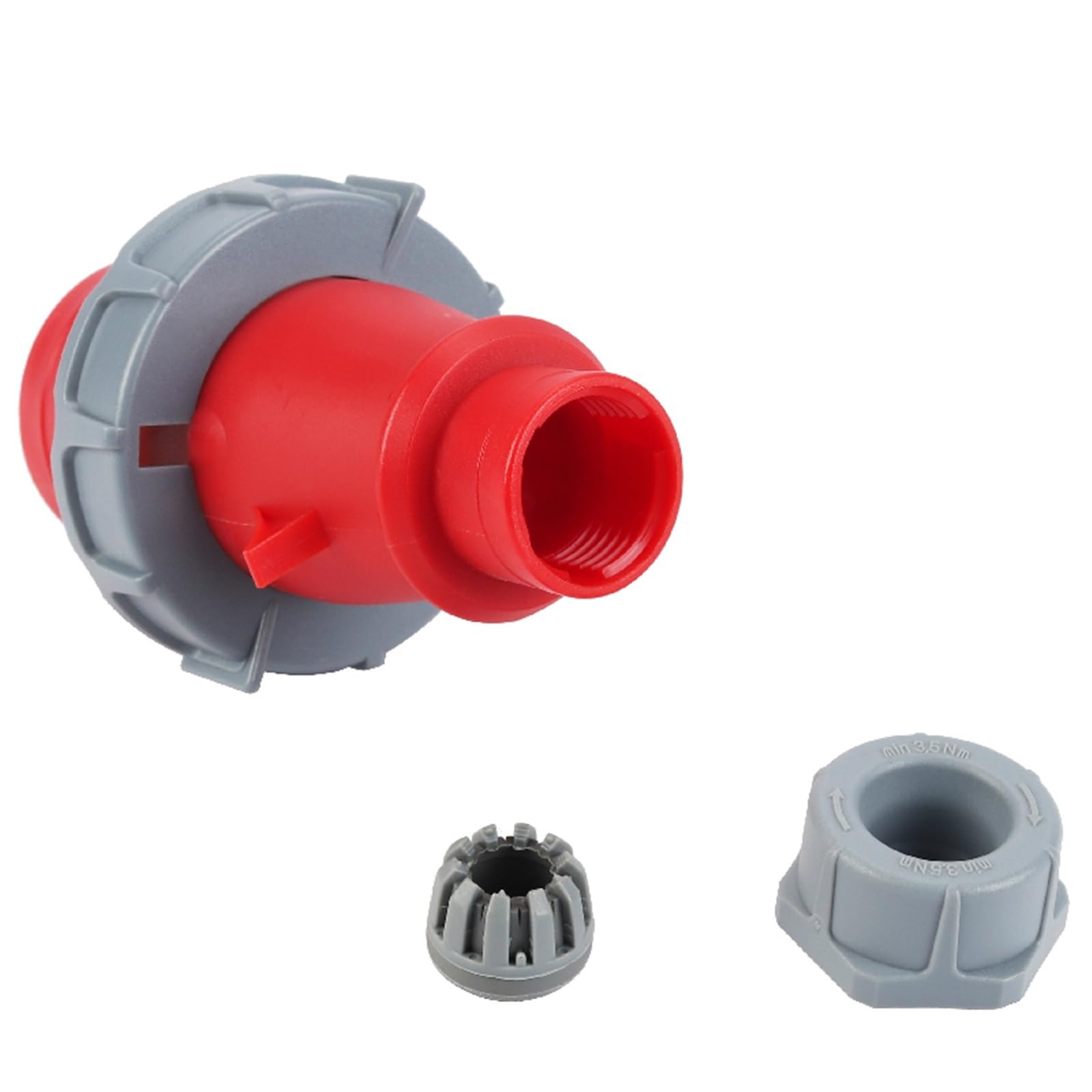 5-Hole 32A Plug Small Smart Socket Plug ABS Low-Voltage Plugs — view 3