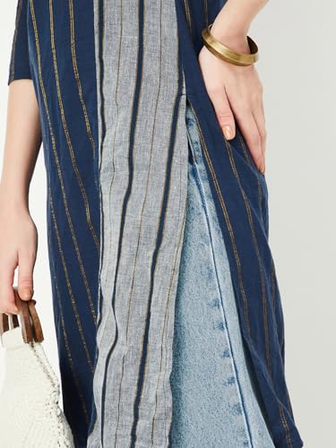 Image of Max Women's Cotton Straight Fit Straight Kurta