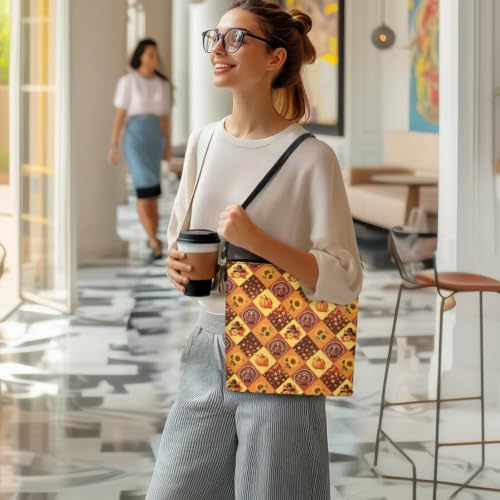 Image of HUGS IDEA Leather Purses and Handbag for Women Bucket Bag with Wrist Wallet 2 Packs