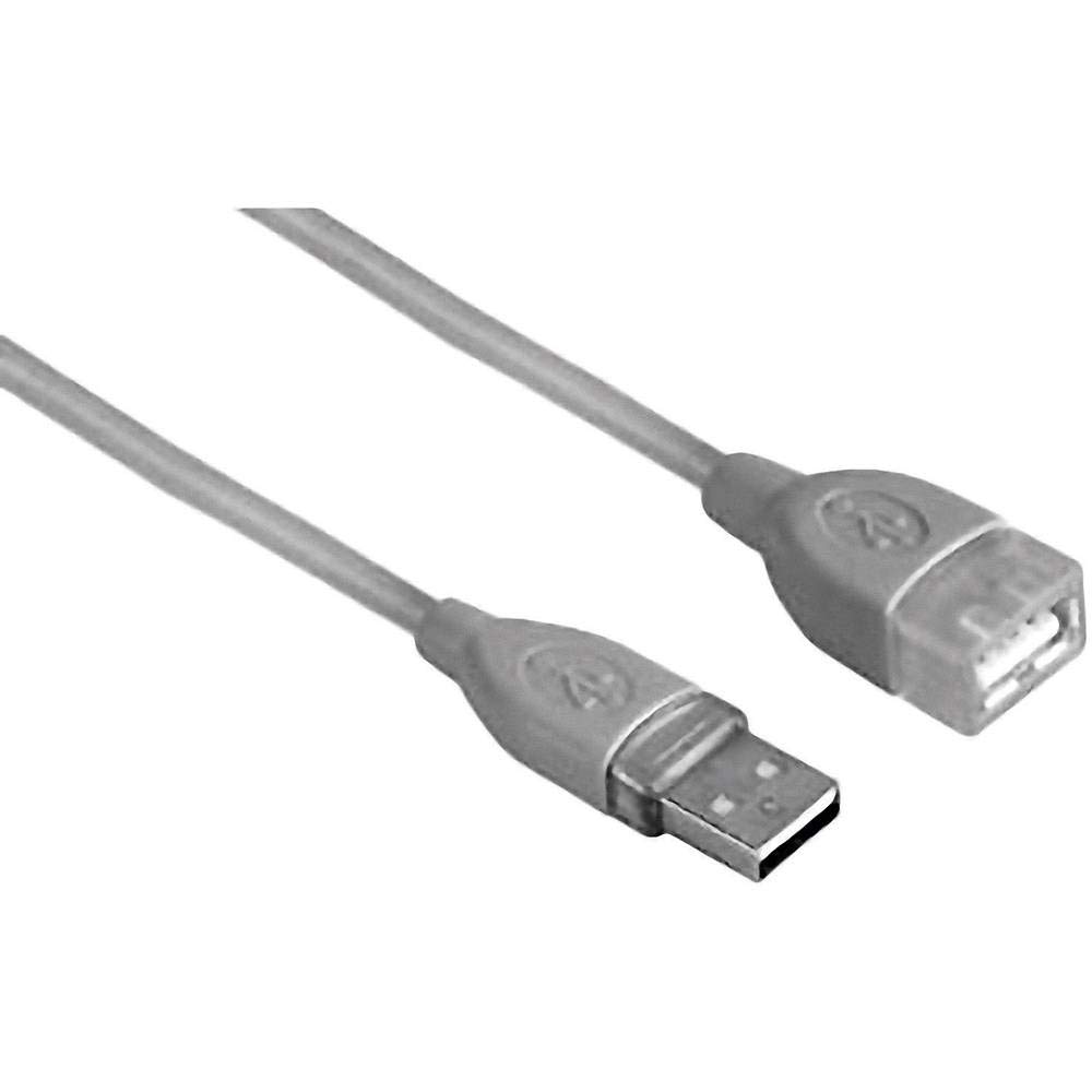 Hama USB Extension Cable A-Plug - A-Socket, 0.25 m USB cable USB A Grey