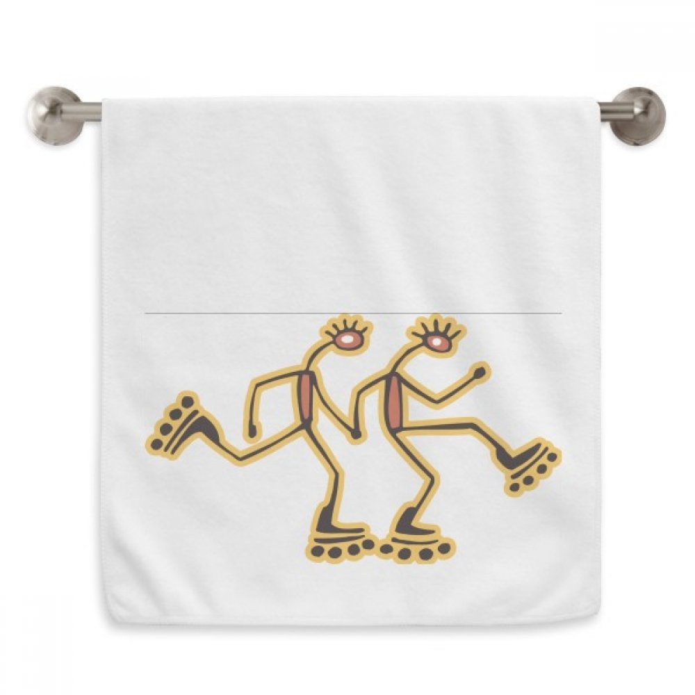 Serviettes débarbouillettes douces Egypte 13 x 29 inch haute absorption
