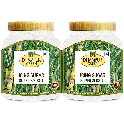Image of Dhampure Speciality Icing Sugar, 1.6 Kg (2 X 800G) | Sugar For Baking Confectioners | Sulphurless