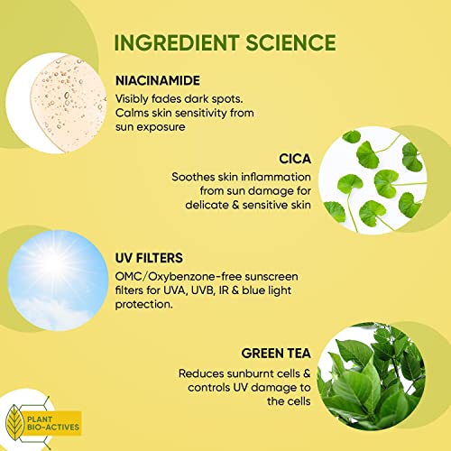 Dot & Key CICA Claming Niacinamide Sunscreen with SPF 50 PA+++ UV