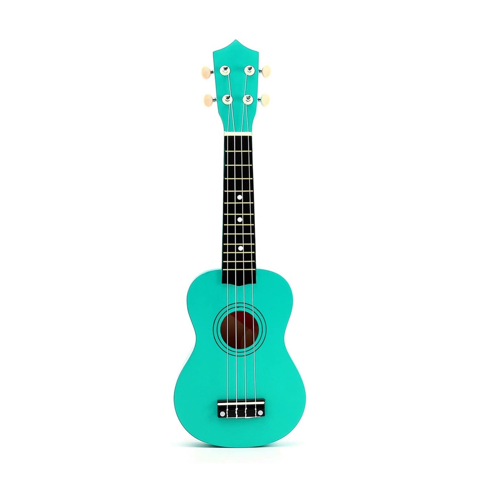 21 -calowa baswood sopran gitara gitara Rosewood 4 struny ukulele gitara gitarowa dla dzieci instrumenty muzyczne (Color : Rose red, Size : 21 inches)