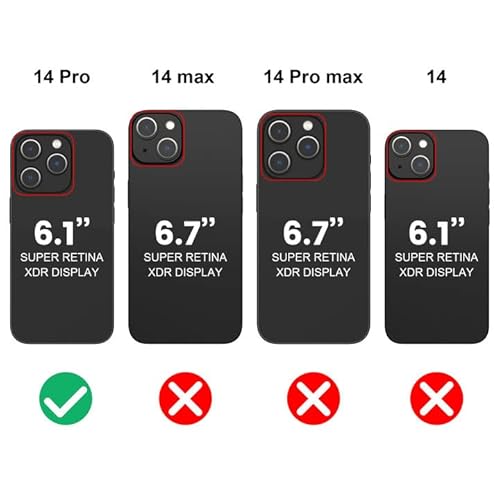 Nillkin For Iphone 14 Pro Case With Slide Camera Cover [Lens Protection] Camshield Pro Anti-Scratch & Shockproof Protective Phone Case For Iphone 14 Pro 6.1 Inch - Black #TOP6