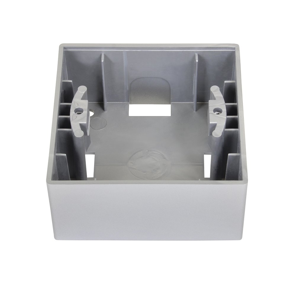 Gunsan Visage 2-fach Rahmen Für 2-fach Steckdose Silber