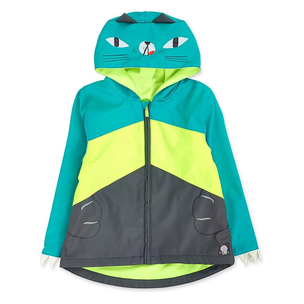 Tuc Tuc Gabardina de niño color verde colección cattitude