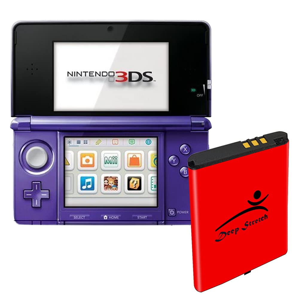 Lasting Power Standard Li_ion Excellent Spare 1650mAh Battery Compatible with Nintendo 3DS CTR-001