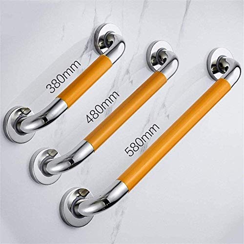 Barres d'appui antidérapantes de 48cm pour sécurité de douche et WC - 3