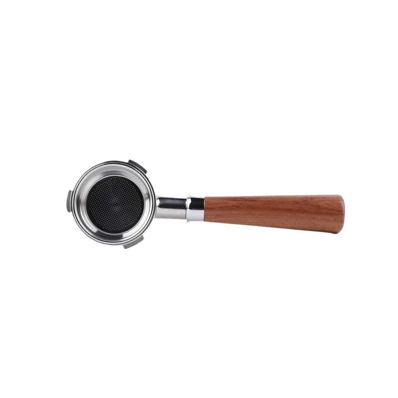 Compatibile Con SMEG/SMEG EGF03. Accessorio Portafiltro Senza Fondo Da 58 Mm For La Macchina Da Caffè(Beech wood)