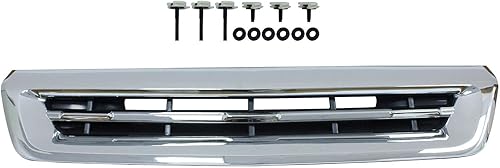 Miniatura 4 de LOSTAR Adorno de capó cromado Ve-nt para 2017-2019 Che-v-y Silverado 2500 HD 3500 HD