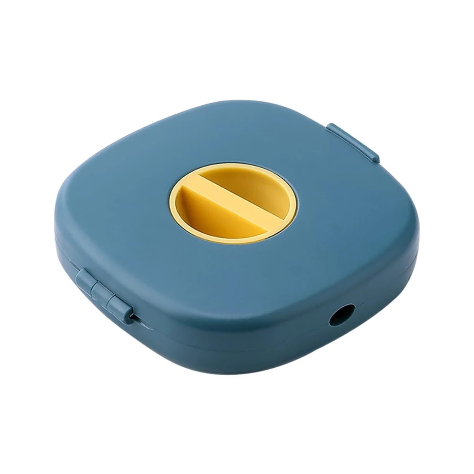 3pcs Portable Rotating Cable Organizer Winder Box - Wire Storage Case(Blue)