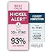 Nickel Alert - No Nickel - 2 Pack of Nickel Testing Solution for Jewelry, Watches, & Belts, Perform 400+ Tests on Any Metal Objects