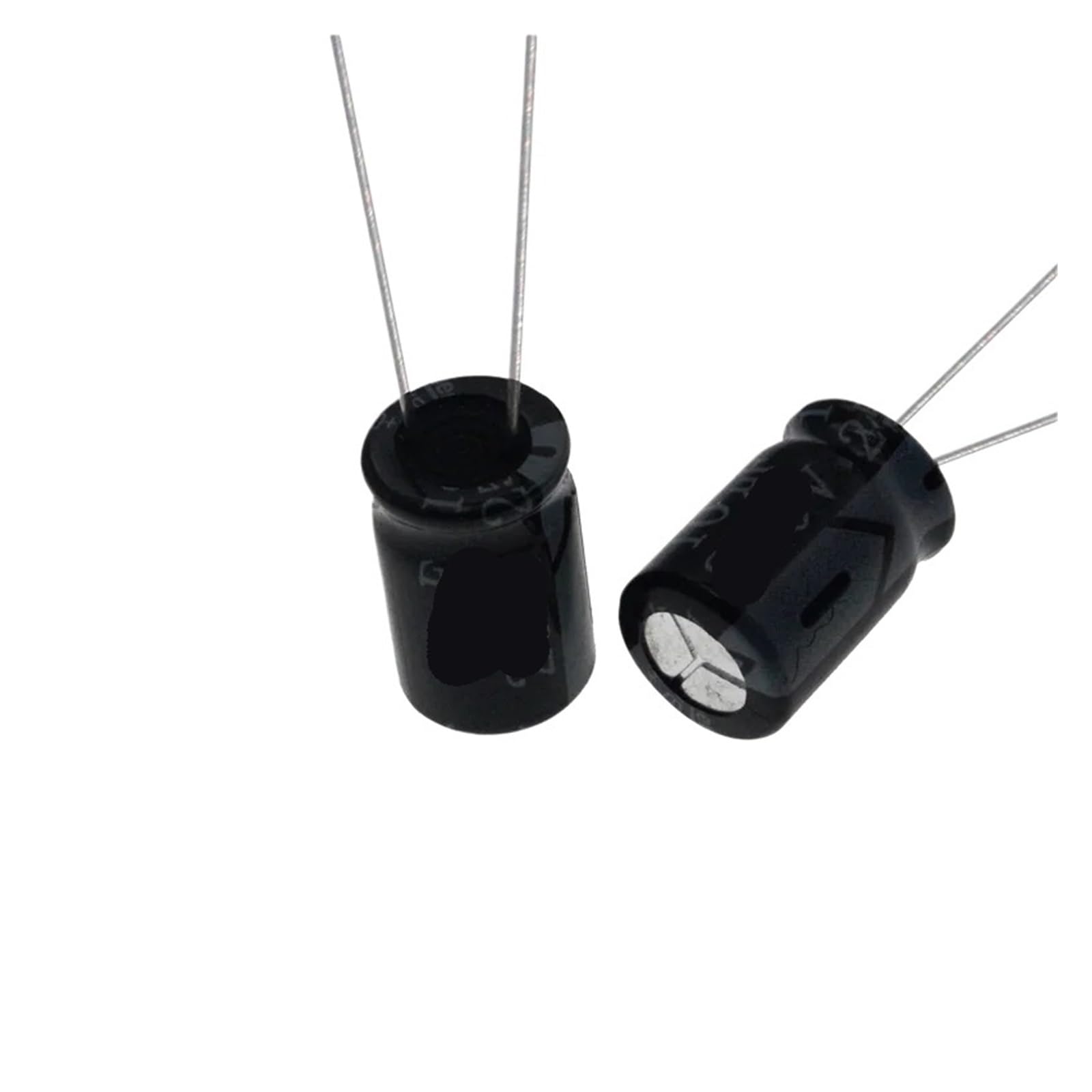 Condensador electrolítico 4.7 uF 250V en pack de 10 unidades para reparar placas electrónicas