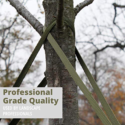 Habitech 250' Tree Tie Strap Staking and Guying Material, 1,800 Lbs Strength