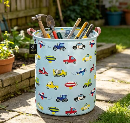 Image of Waterproof Laundry Basket,Collapsible Storage Bin,Clothes Hamper,Gift Baskets(Car)