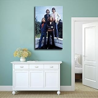 RIKCAT Poster sur toile The Beatles 5 – Décoration murale pour salon et chambre à coucher – Sans cadre – 30 x 45 cm - Les Beatles, Paul McCartney, John Lennon, RIngo Starr, George Harrison RIKCAT Poster sur toile The Beatles 5 - Décoration murale pour salon et chambre à coucher - Sans cadre - 30 x 45 cm – Image 4