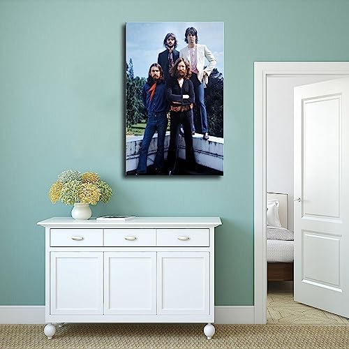 RIKCAT Poster sur toile The Beatles 5 – Décoration murale pour salon et chambre à coucher – Sans cadre – 30 x 45 cm - Les Beatles, Paul McCartney, John Lennon, RIngo Starr, George Harrison RIKCAT Poster sur toile The Beatles 5 - Décoration murale pour salon et chambre à coucher - Sans cadre - 30 x 45 cm – Image 5