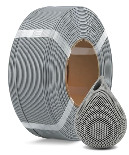 Image of OVERTURE High Speed Refill PLA 1.75mm Filament, 1kg Light Gray