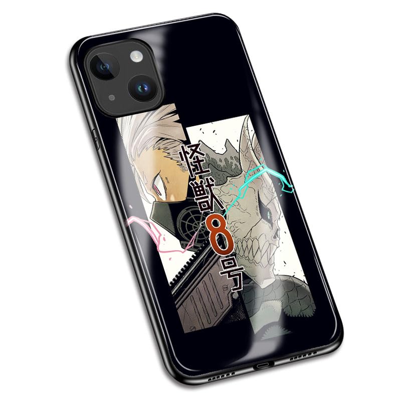 Amazon.co.jp: 鳴海弦 隊長 スマホケース iPhone用ケース 怪獣8号