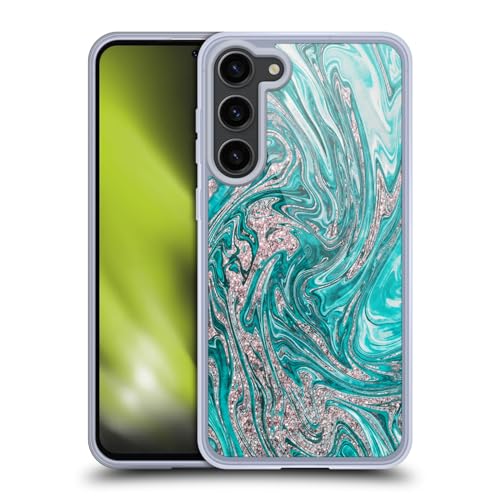 Funda de gel suave Samsung Galaxy S23+ 5G diseño mármol líquido