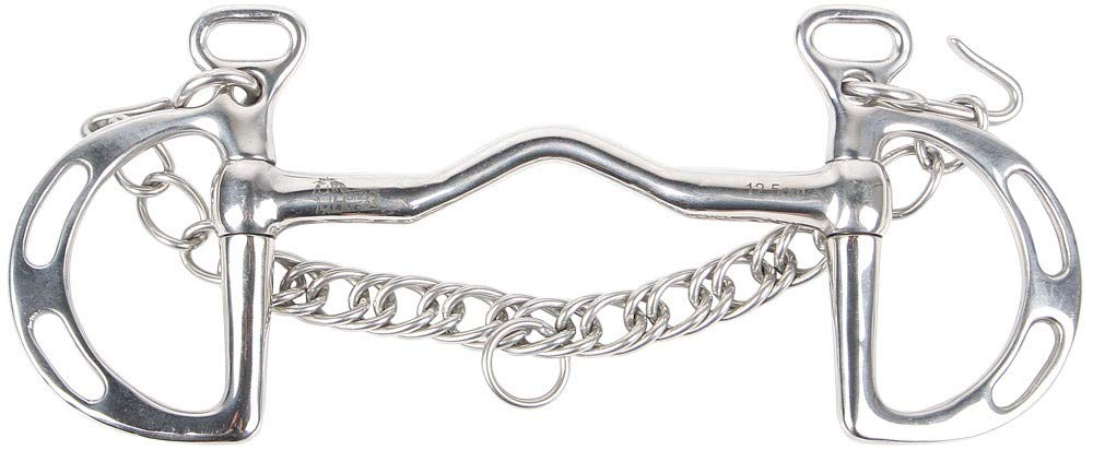 Harry´s Horse Thiedemannkandare mit Zungenbügel 13mm Größe 13.5