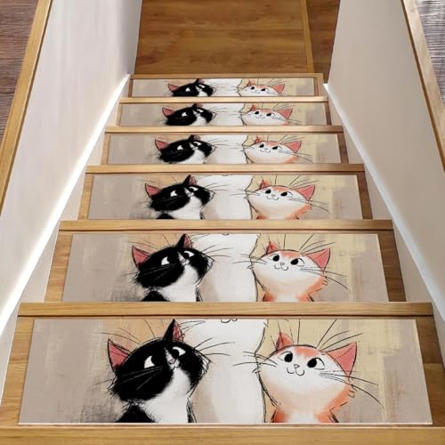 Tapis d'escalier antidérapant contre les glissades de chiens 76cm - 2