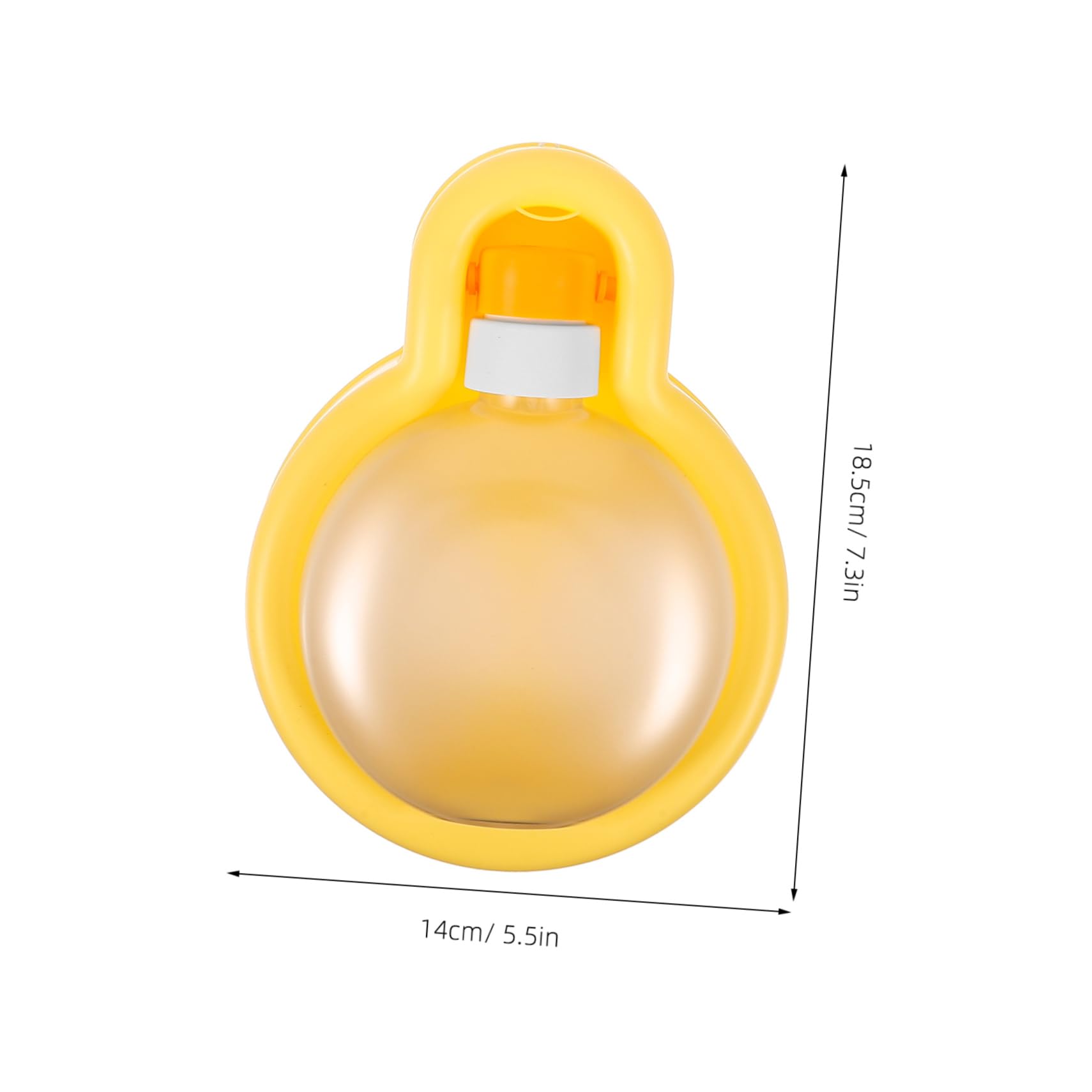 POPETPOP Portable Outdoor Dog Water Bottle Capacity Pet Water Dispenser Travel Water Bowl for Dogs for Walking Hiking and Outdoor Activities