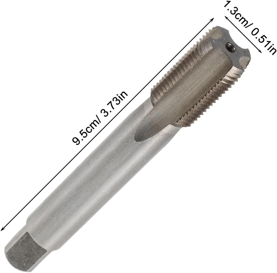 Spark Plug Thread Repair Kit for Regular Engine Maintenance and Extending Galvanized Carbon Steel Material, M14x1.25 and M16x1.25 Specifications for Cylinder Head and Generators