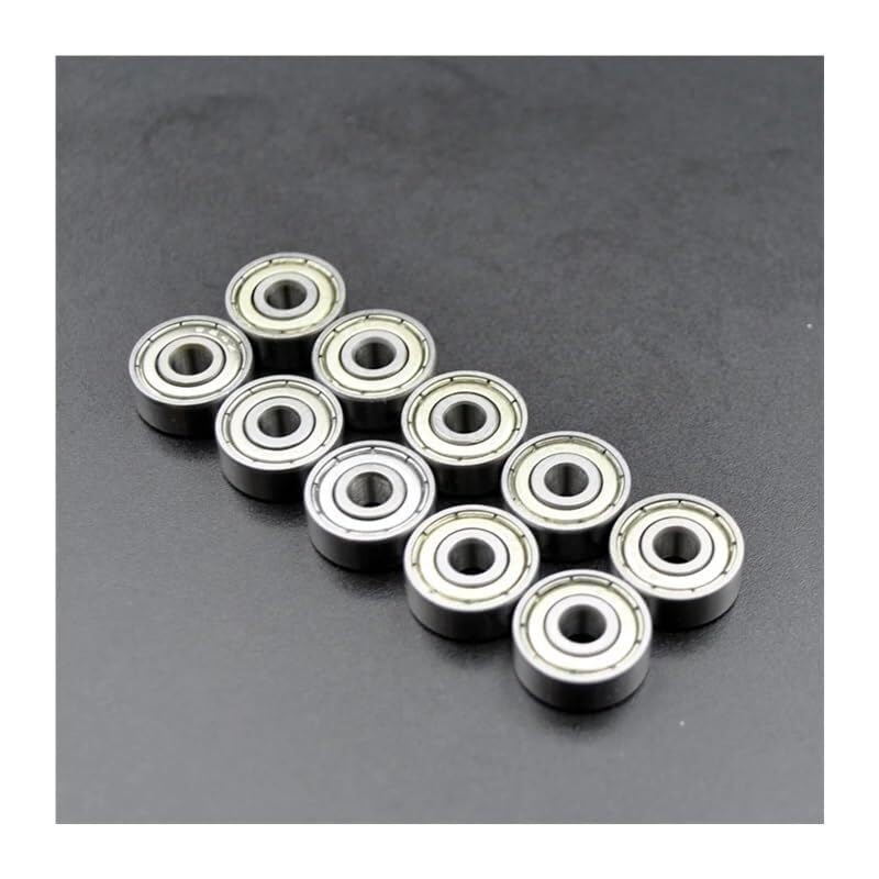 10 Stück Kugellager 608ZZ 623ZZ 626ZZ 687ZZ 688ZZ Rillenminiaturlager for Skateboard-Roller 3D-Druckerlager (624ZZ 4 x 13 x 5 mm) - Dichtungssatz-Sortiment(608ZZ 8x22x7mm)
