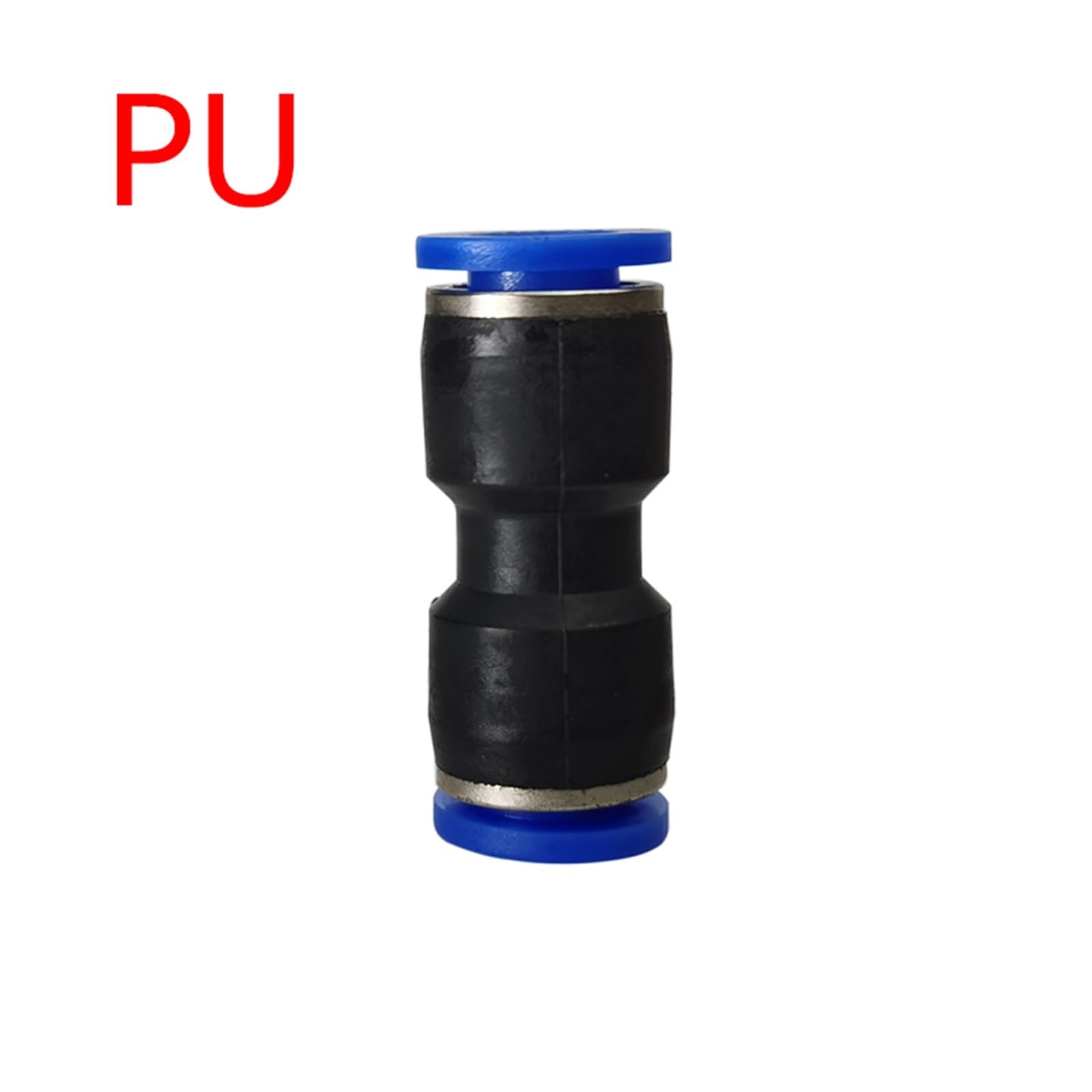 Accesso per tubi pneumatici, spingere nel connetto Confezione da 10 raccordi rapidi pneumatici in plastica for tubi dell'aria da 4-12 mm in nero e blu(Lsa,Use 8mm hose)