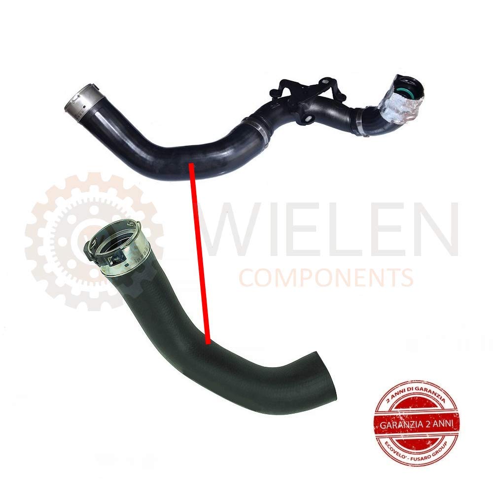 Tubo Turbo Di Ricambio 144604599R Compatibile Con Renault Captur, Clio IV E Thalia III 1.5 DCi, Con Guarnizione