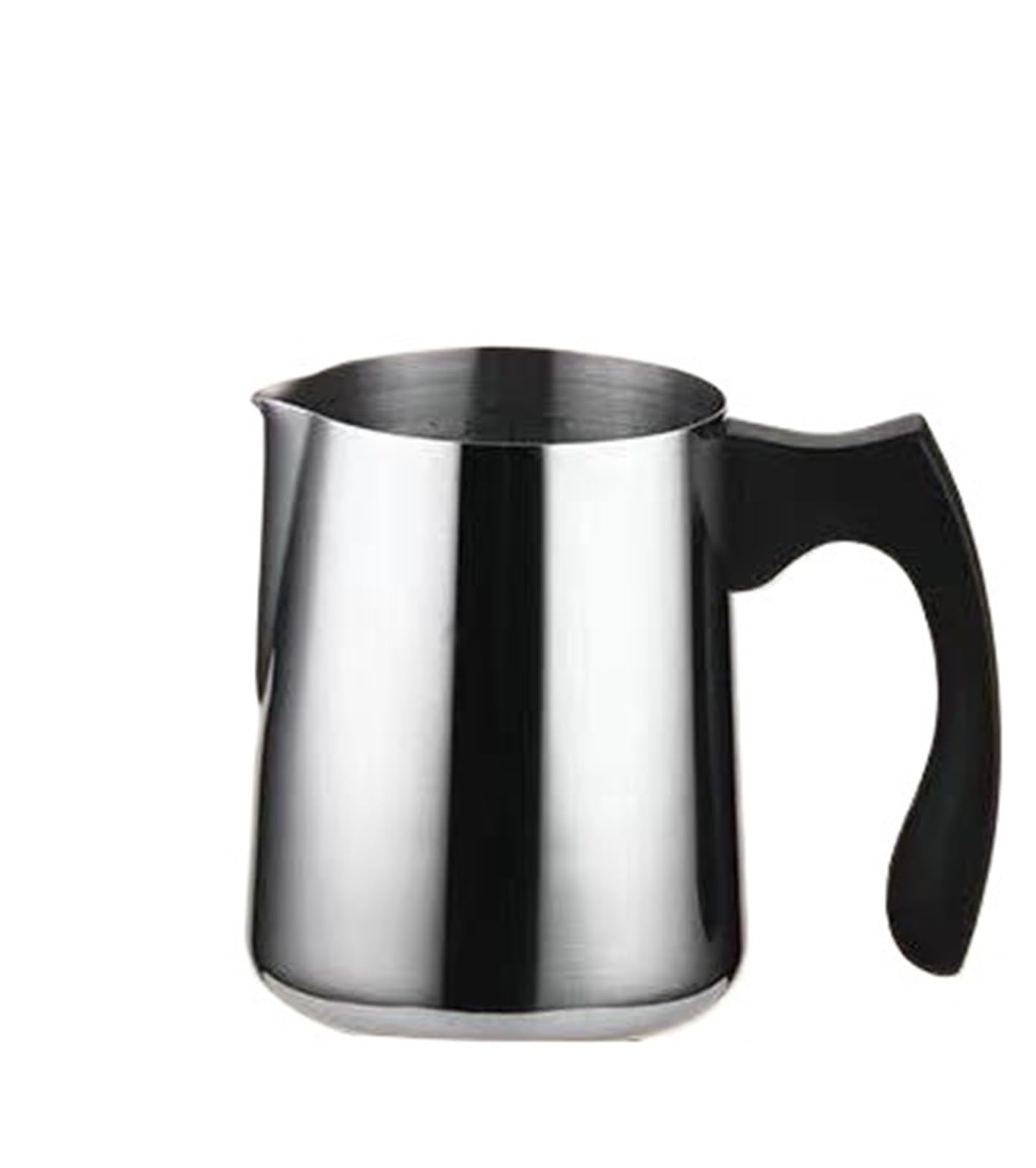 Taza de cera con mango for espuma leche, acero inoxidable, 600/900ml, Espresso artesanal, taza for crema, café en casa, 2 uds Para Espumar(900ml)